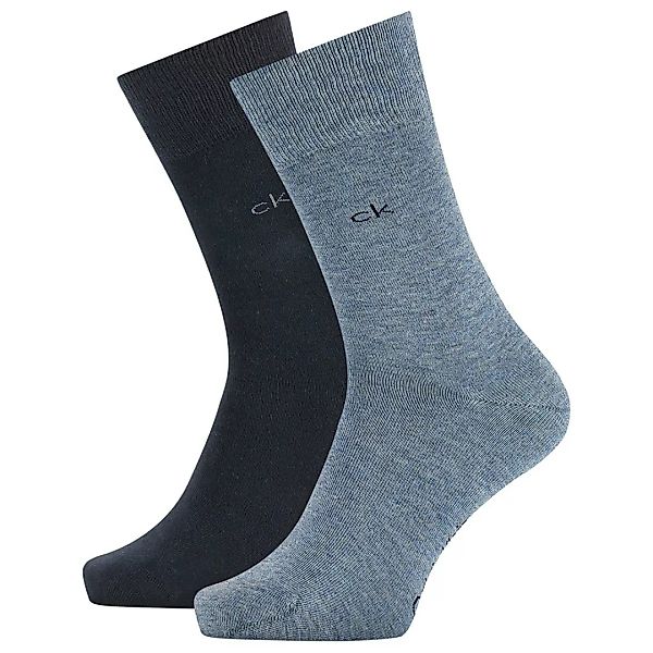 Calvin Klein Socken 2 Paare EU 39-42 Denim Melange günstig online kaufen