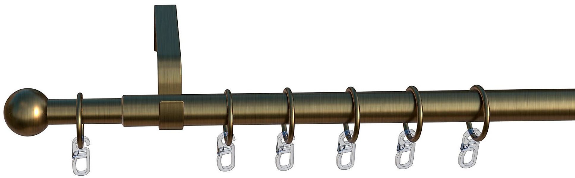 indeko Gardinenstange »Formentor« Ø 20 mm 1 läufig-läufig ausziehbar stufen günstig online kaufen