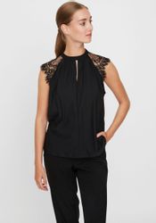 Vero Moda Spitzentop VMMILLA SL LACE günstig online kaufen