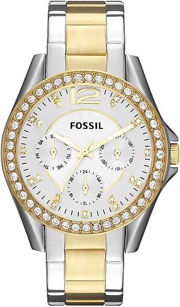 Fossil Multifunktionsuhr RILEY ES3204, Quarzuhr, Armbanduhr, günstig online kaufen
