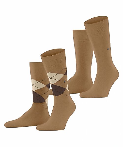 Burlington Socken "Everyday Argyle Mix 2-Pack" 3er Pack, 2 Paar tlg. atmung günstig online kaufen