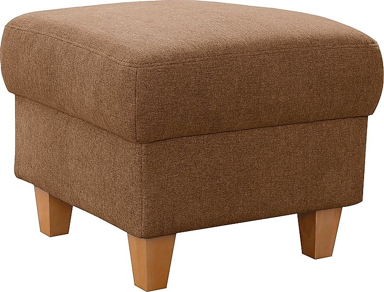 Home affaire Polsterhocker "Palmera, B: 58 cm" mit Stauraum, Federkern günstig online kaufen