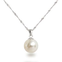 Schöner-SD Kette mit Anhänger 12mm Perle günstig online kaufen