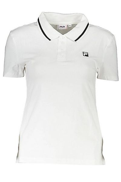 Fila Poloshirt Elegantes Damen Kurzarm-Poloshirt in Weiß mit günstig online kaufen