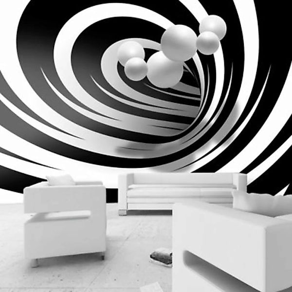 artgeist Fototapete Twisted In Black & White schwarz/weiß Gr. 100 x 70 günstig online kaufen