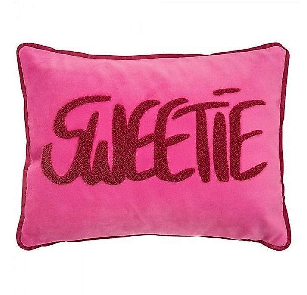 PAD Kissenhülle Kissenhülle Letters Sweetie Pink (30x40cm) günstig online kaufen