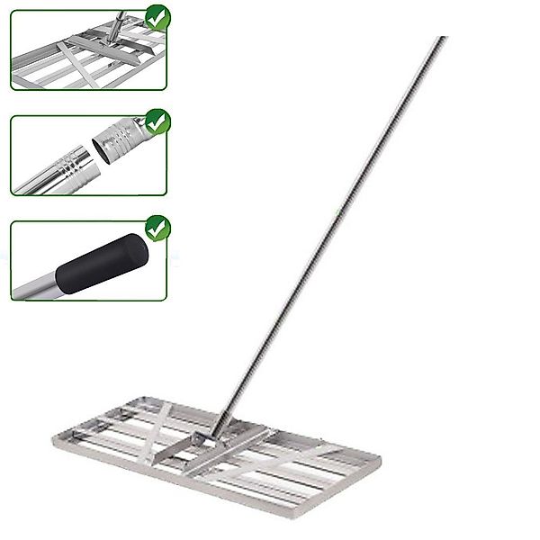 XERSEK Rasenlüfter Rakel Rasen 85*35cm, V2A-Edelstahl günstig online kaufen