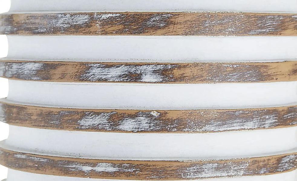 Deko Vase   ¦ weiß ¦ Polyresin (Kunstharz) ¦ Maße (cm): H: 61,5  Ø: 15 Acce günstig online kaufen