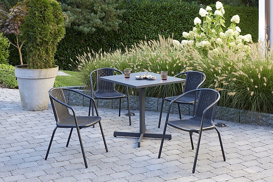LC Garden Stapelstuhl Garvista Stapelstuhl 54x52x72cm günstig online kaufen