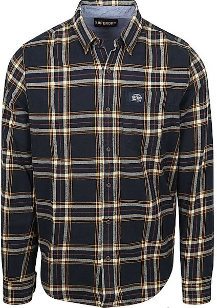 Superdry Karohemd Lumberjack Navy - Größe XXL günstig online kaufen