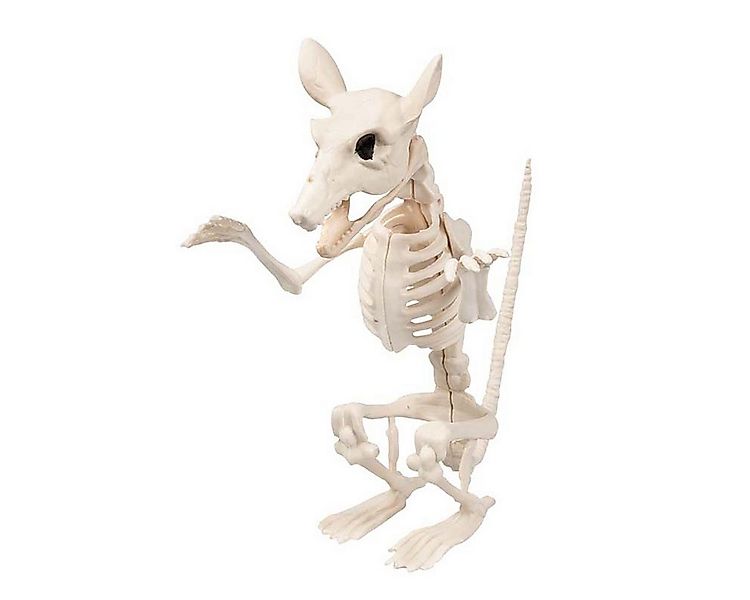 Boland Dekoobjekt Skelett Tier Ratte 'Cheddar' 18 x 15 cm, Beige günstig online kaufen