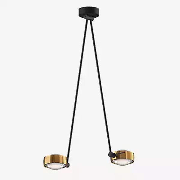 Occhio Sento Soffitto Due 80 Up D Deckenleuchte LED 2-flammig, Kopf bronze/ günstig online kaufen