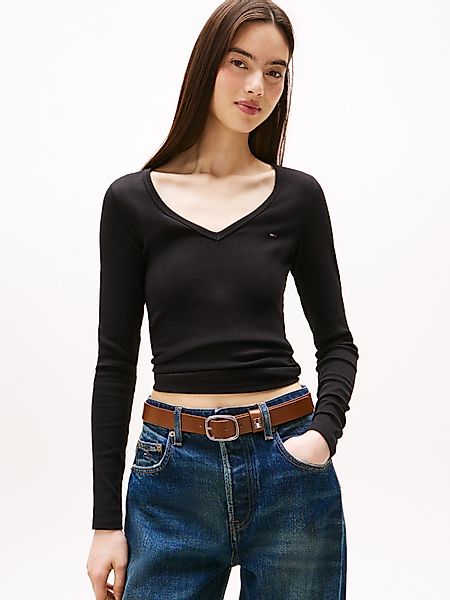 Tommy Jeans Langarmshirt TJW SLIM ESSENTIAL günstig online kaufen