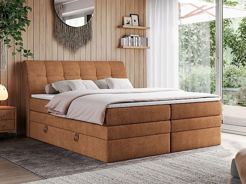MKS MÖBEL Boxspringbett GOLD 10 KING günstig online kaufen
