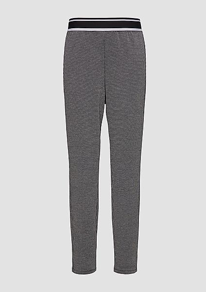 s.Oliver BLACK LABEL Stoffhose Komfortable Leggings günstig online kaufen