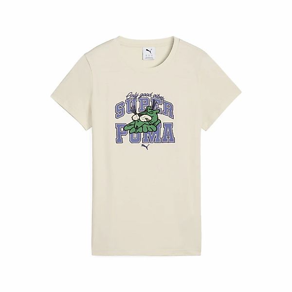 PUMA T-Shirt "SUPER PUMA GRAPHICS T-Shirt Damen" günstig online kaufen