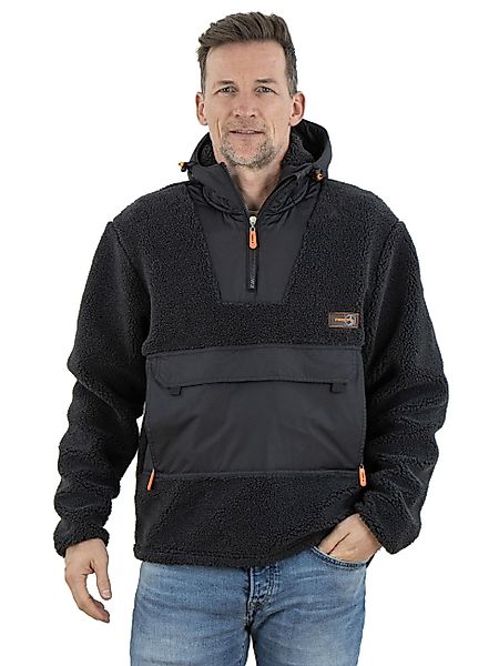 FirstB Fleecepullover Herren Sherpafleece Troyer Arnd günstig online kaufen