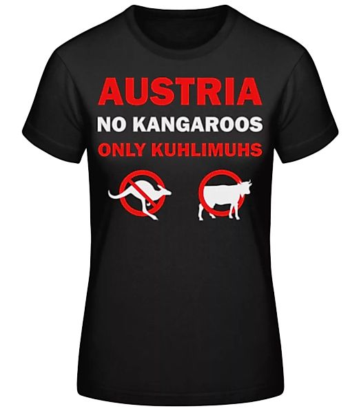No Kangaroos Only Kuhlimuhs · Frauen Basic T-Shirt günstig online kaufen