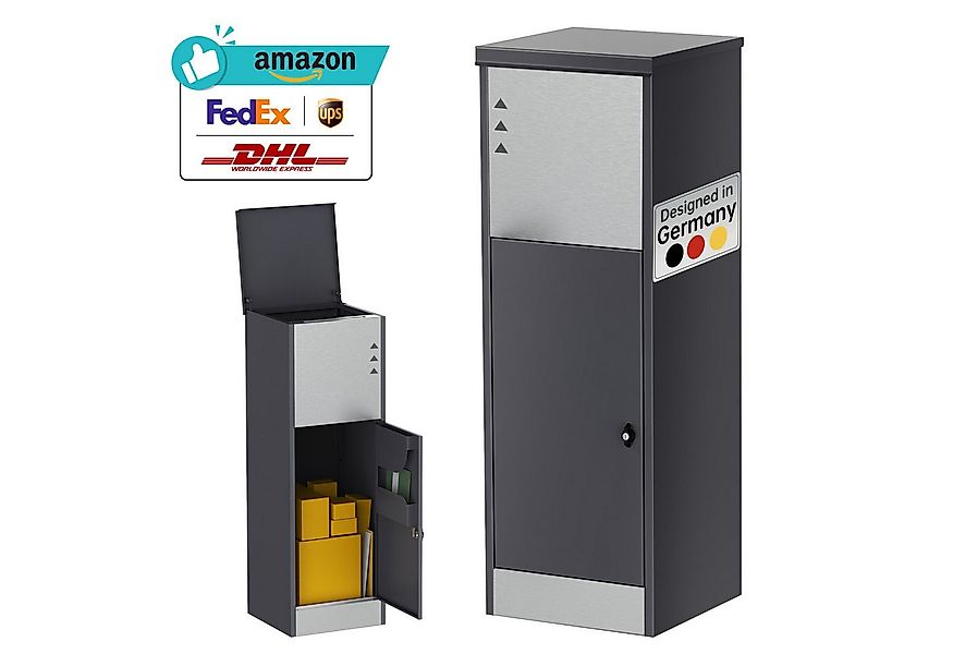 ONDIS24 Paketbox Postbox Briefkasten für Pakete und Briefe mit Paketsafe, E günstig online kaufen