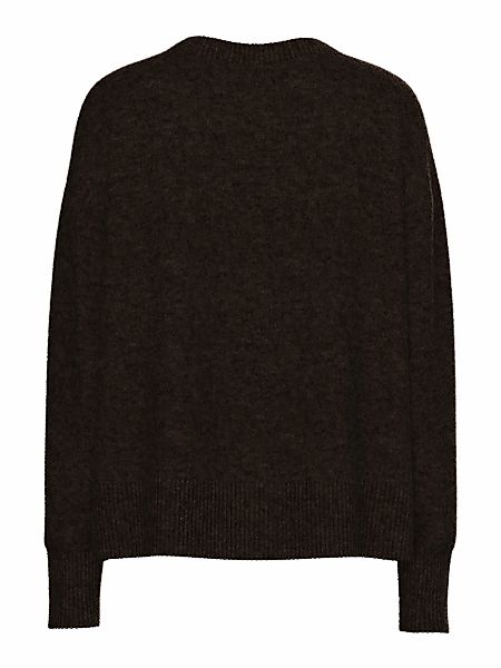 pieces Strickpullover "PCMALOU LS O-NECK CUTLINE KNIT NOOS BC" günstig online kaufen