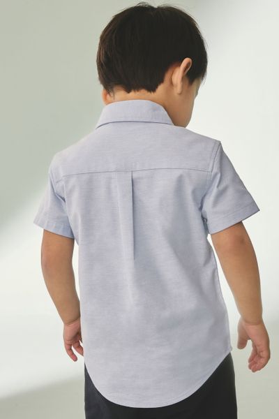 Next Kurzarmhemd Kurzärmeliges Oxford-Hemd (1-tlg) günstig online kaufen