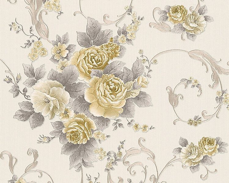 A.S. Création Vliestapete A.S. Création Romantica 3 30709-3 Weiß Floral günstig online kaufen