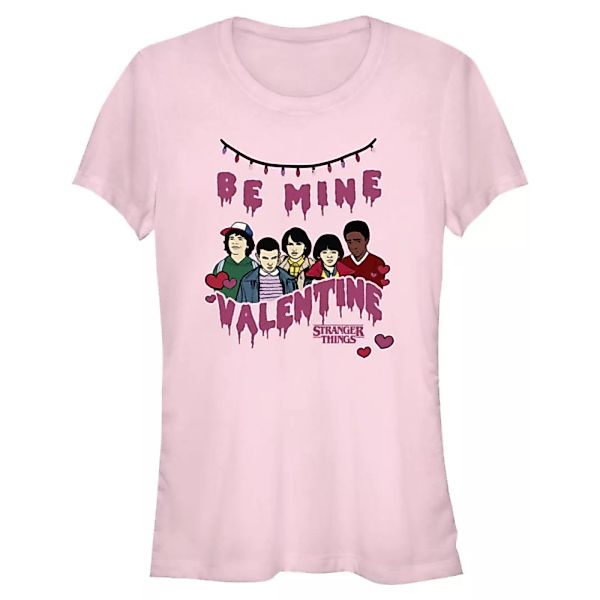 Netflix - Stranger Things - Gruppe Be Mine - Valentinstag - Frauen T-Shirt günstig online kaufen