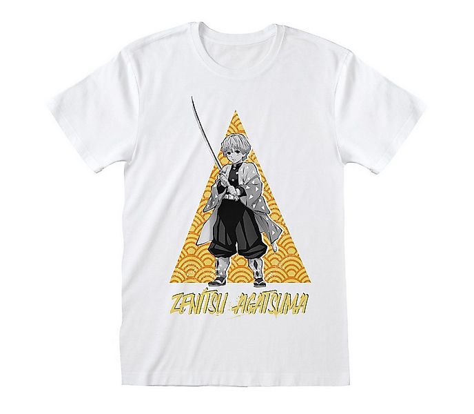 Demon Slayer T-Shirt Agatsuma Zenitsu Tri günstig online kaufen