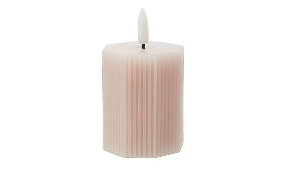 HOME STORY LED Kerze   ¦ rosa/pink ¦ Wachs,Kunststoff ¦ Maße (cm): H: 11  Ø günstig online kaufen