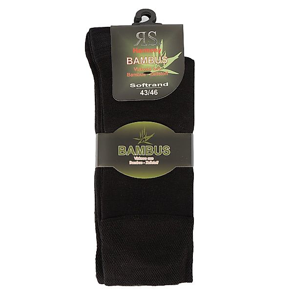 Harmony 3er-Pack Diabetiker-Socken mit weitem Komfortbund Farbe schwarz Grö günstig online kaufen