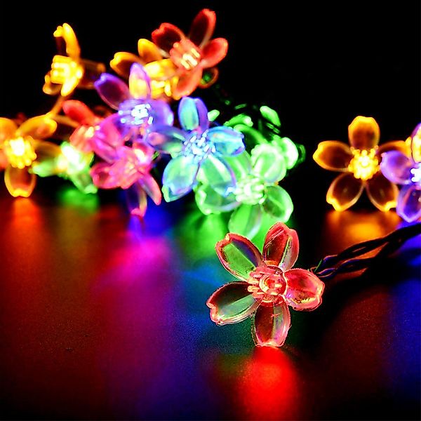 Salcar LED Solarleuchte 5m Solar-Lichterkette mit günstig online kaufen