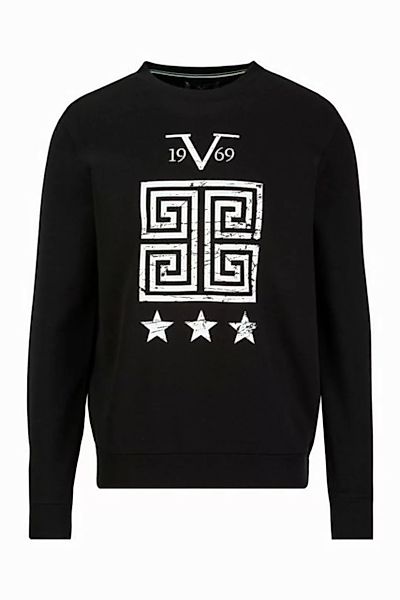 19V69 ITALIA Sweatshirt - Exklusive Designermode - NICO GRUNGE SWEATSHIRT günstig online kaufen