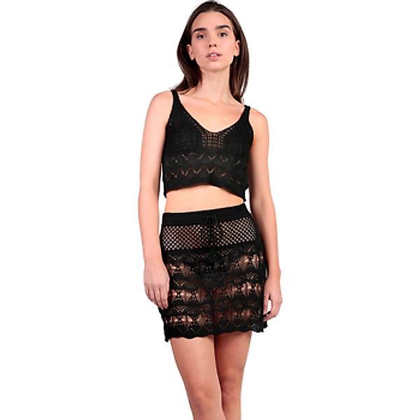 Admas  Overalls Strandset Häkeltop und kurzer Rock Total Look günstig online kaufen