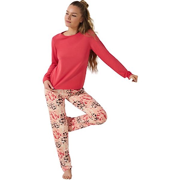 Lisca  Pyjamas/ Nachthemden Pyjama Hose weit Top langarm Ocean günstig online kaufen