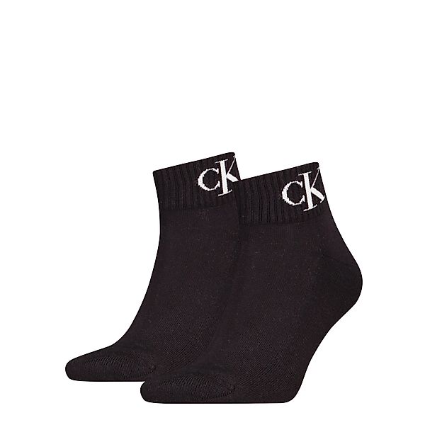 Calvin Klein Jeans Kurzsocken "CKJ MEN QUARTER 2P MONOGRAM" 2 Paar, 2 Stk. günstig online kaufen
