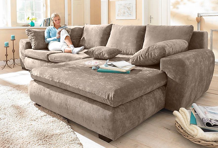 Home affaire Ecksofa "Cara Mia L-Form, B: 325 cm - OTTO. Verlässliche Quali günstig online kaufen