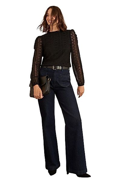Love & Roses Langarmbluse Love & Roses Langärmelige Spitzen-Bluse (1-tlg) günstig online kaufen