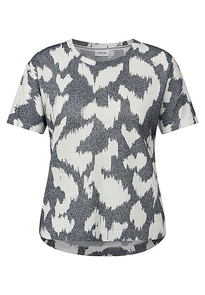 CECIL T-Shirt Big AOP Crepe T-Shirt günstig online kaufen