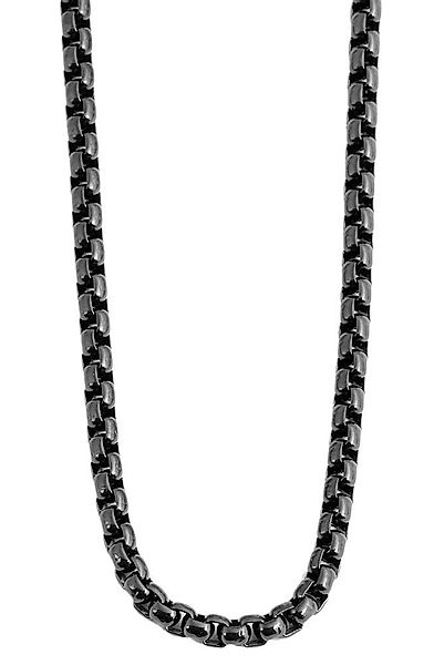 AKZENT Edelstahlkette Relesse Veneziakette, Edelstahl, schwarz, günstig online kaufen