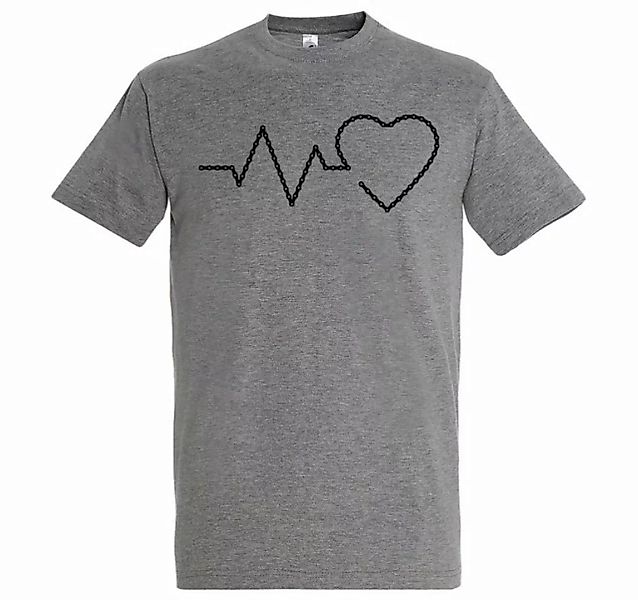 Youth Designz T-Shirt Fahrradkette Heartbeat Herren T-Shirt mit trendigem F günstig online kaufen