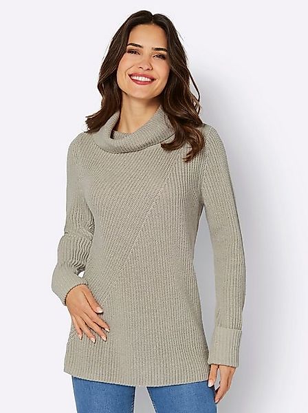 Sieh an! Strickpullover Rollkragen-Pullover günstig online kaufen