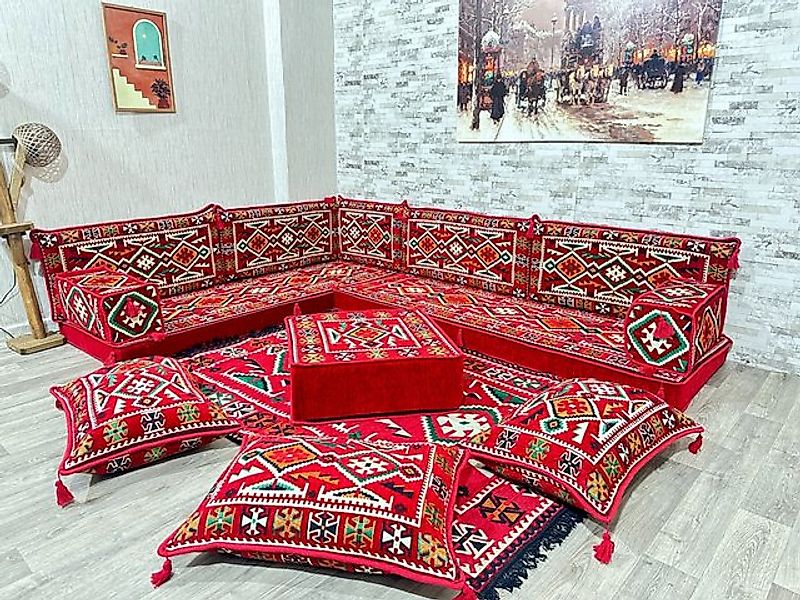 CaddeBuy Sofa Orientalisches Sofa, Boden Sofa Kissen, Arabisches Sitzecke, günstig online kaufen