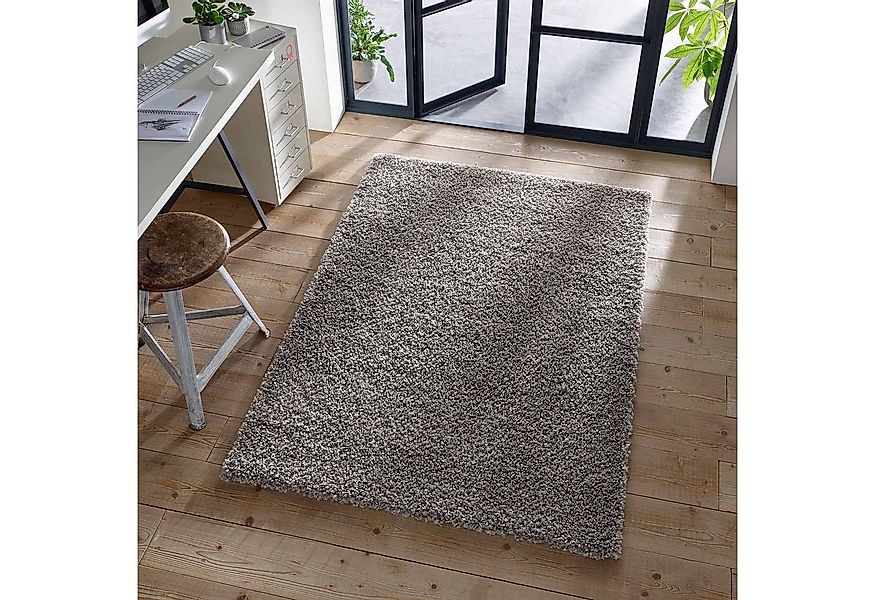 TaCa Home Langflor-Teppich Shaggy Teppich Langflor, rechteckig, Höhe: 35 mm günstig online kaufen