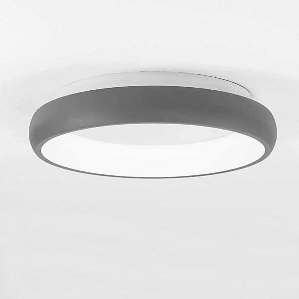 LED Deckenleuchte Albi in Sandgrau 32W 1950lm günstig online kaufen