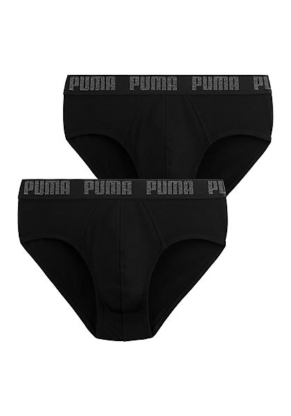 PUMA BODYWEAR Slip Logo Webbund (2-St) günstig online kaufen