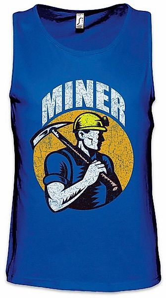 Urban Backwoods Tanktop Miner I Ärmelloses T-Shirt Bergarbeiter Bergmann Ku günstig online kaufen