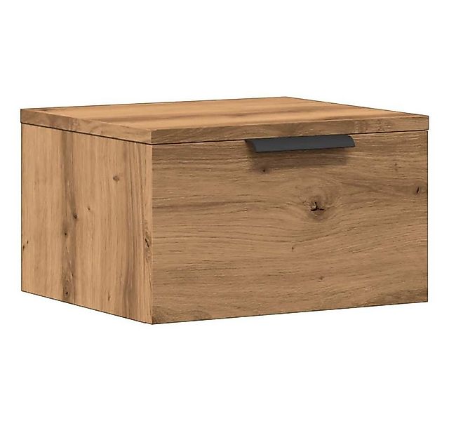 vidaXL Nachttisch Wand-Nachttisch Artisan-Eiche 34x30x20 cm (1-St) günstig online kaufen