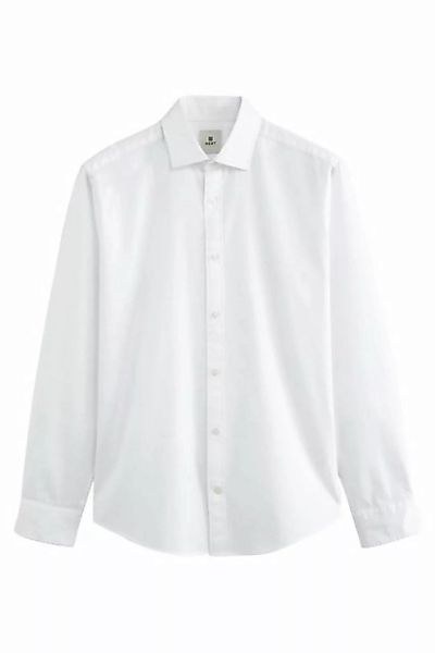 Next Langarmhemd Strukturiertes Hemd aus Baumwolle (1-tlg) günstig online kaufen