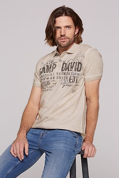 CAMP DAVID Poloshirt aus Baumwolle günstig online kaufen
