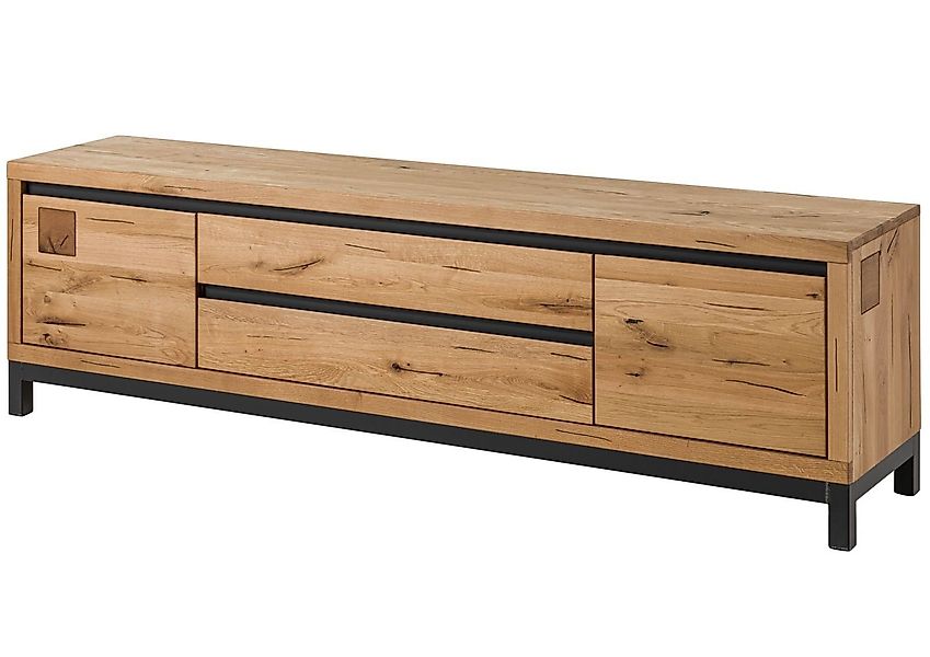 Massivmoebel24 TV-Board (TV-Board Wildeiche 190x40x56 natur günstig online kaufen
